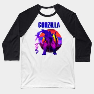 This cool Gozilla Baseball T-Shirt